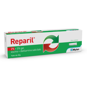 Reparil - 2% + 5%  Gel, Tubo 40 g