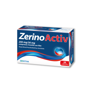 Zerinoactiv - 200mg/30mg Compresse Rivestite con Film 20 Compresse in Blister Pvc/pvdc/al