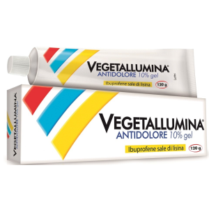 Vegetallumina Antidolore - 10% Gel, Tubo da 120 g