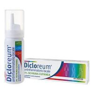 Dicloreum Antinfiammatorio Locale - 3% Schiuma Cutanea Contenitore Sotto Pressione 1 Contenitore da 50 g