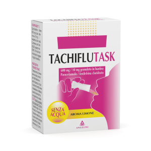Tachiflutask - 600 Mg/10 mg Granulato in Bustina 10 Bustine Pet/al/pe