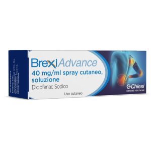 Brexiadvance - 40 Mg/ml Spray Cutaneo Soluzione 1 Flacone in Vetro da 30 Ml/125 Erogazioni con Pompa Dosatrice