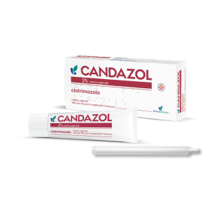 Candazol - 2% Crema Vaginale 1 Tubo in Al da 30 g con 6 Applicatori Monouso