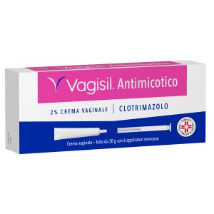 Vagisil Antimicotico - 2% Crema Vaginale 1 Tubo in Al da 30 g con 6 Applicatori Monouso