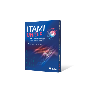 Itami Unidie - 140 mg Cerotto Medicato 2 Cerotti in Bustina Carta/pe/al/eaa