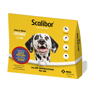 Scalibor Protector Band - 1 g Collare Antiparassitario per Cani di Taglia Grande 1 Collare da 65 Cm