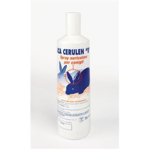 Aca Cerulen R C.m. - 1,2 G/100 g + 1,2 g /100 g + 3 G/100g Spray Auricolare per Conigli 1 Flacone in Hdpe da 300 ml