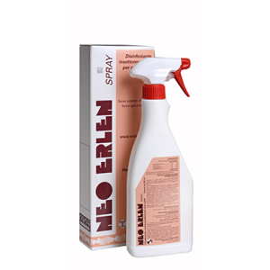 Neo Erlen Spray - 10 G/100 g + 0,5 G/100 g + 0,5 G/100 g Soluzione Cutanea Spray per Cani E Gatti 1 Flacone da 500 ml