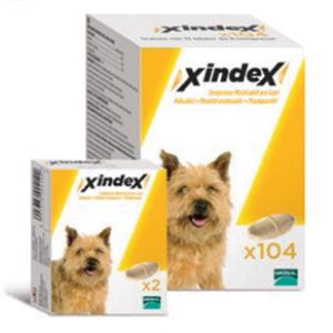 Xindex - 150 mg + 50 mg Compresse Masticabili per Cani 2 Compresse
