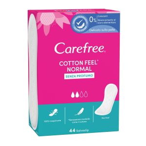 Carefree Cotton Salvaslip 44 Pezzi