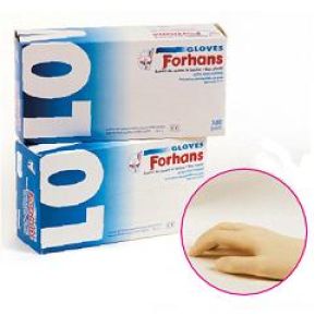 Guanto in Lattice Forhans Misura Medium 100 Pezzi