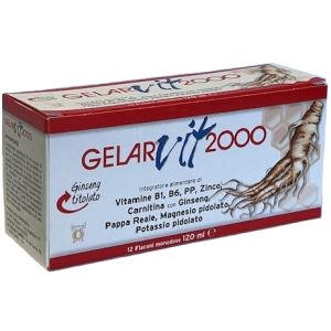 Gelarvit 2000 12 Flaconi Monodose 10 ml