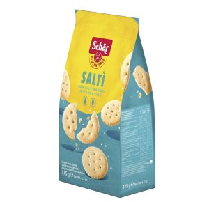 Schar Salti' Cracker con Sale Marino Senza Lattosio 175 g