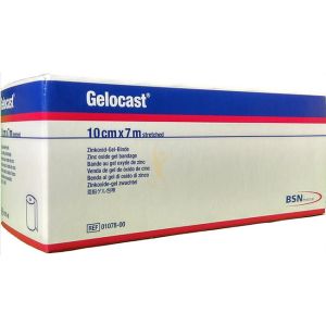 Benda Non Elastica Gelocast Gel di Ossido di Zinco 700x10 Cm 1 Pezzo