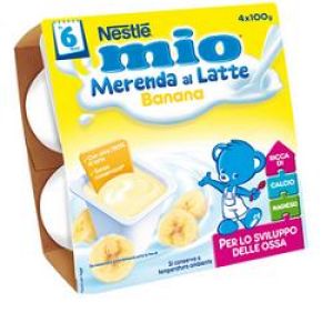 Mio Merenda Banana 4 X 100 g