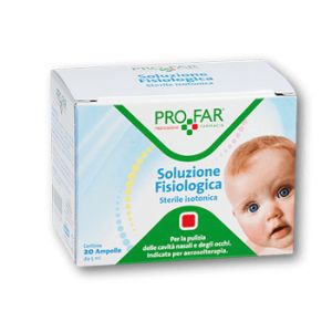 Soluzione Fisiologica Sterile Isotonica Profar 20 Ampolle da 5 ml