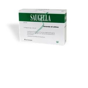 Saugella Lavanda Vaginale Attiva 140 ml 4 Pezzi