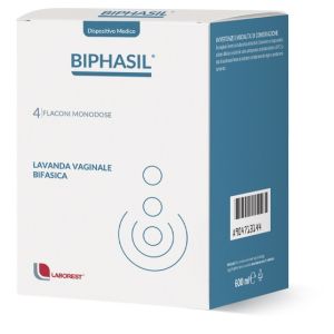 Biphasil Trattamento Vaginale 4 Flaconix150 ml