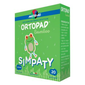 Cerotto Oculare per Ortottica Ortopad Simpaty M 5,4x7,6 20 Pezzi