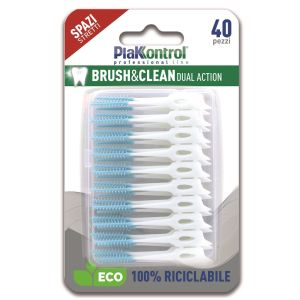 Plakkontrol Brush & Clean Scovolini Spazi Stretti 40 Pezzi