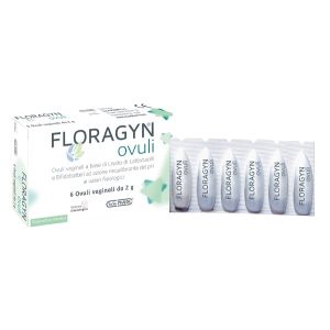 Ovuli Vaginali a Base di Lattobacilli Lisati Floragyn Ovuli 2 g 6 Pezzi