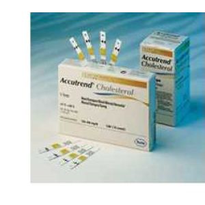 Test Colesterolo Totale Accutrend Cholesterol 5 Pezzi