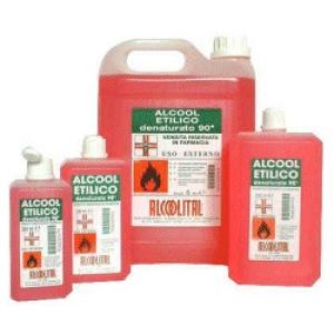 Alcool Etilico Denaturato 90% 250 ml