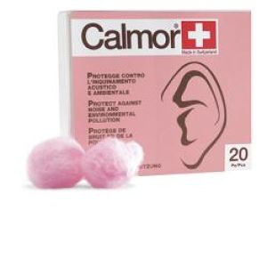 Tappo Auricolare Antisuono in Cera Naturale Calmor 20 Pezzi Codice Articolo 22043