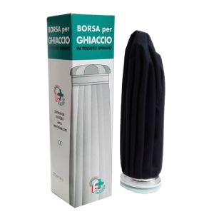 Borsa per Ghiaccio Team Blu Misura 28 Cm in Sacchetto