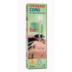 Otosan Cono per L'igiene Delle Orecchie Otosan+propoli 2 Pezzi