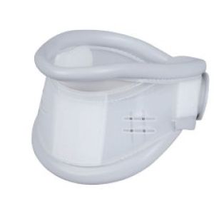 Gorgera con Appoggio Al Mento Regolabile in Altezza 9-11cm per Artrosi E Colpo di Frusta. Imbottitura Superiore Estesa Atutta La Lunghezza