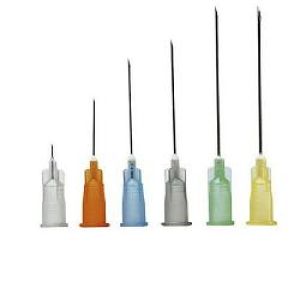 Ago Sterile Pic in Blister Singolo Cono Luer Lock Gauge21 0,60x25mm Codice Colore Blu Chiaro 100 Pezzi