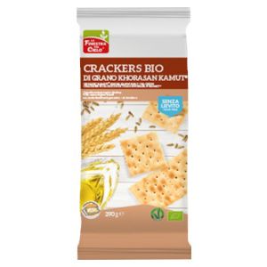 Fsc Crackers di Kamut Senza Lievito Bio Vegan con Olio Extravergine di Oliva 290 g