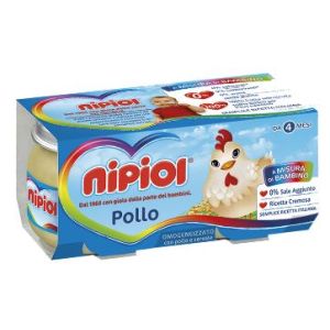 Nipiol Omogeneizzato Pollo 80 g 2 Pezzi