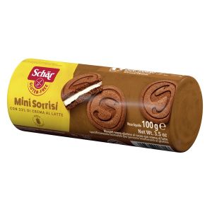 Schar Mini Sorrisi con Crema Al Latte 100 g