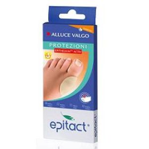 Protezione per Alluce Valgo Epitact in Silicone con Epithelium Activ 2 Pezzi