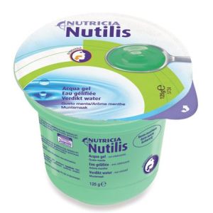 Nutilis Aqua Gel Menta 125 g 12 Pezzi