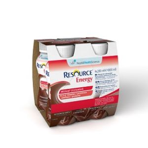 Resource Energy Cioccolato 4 Bottiglie 200 ml