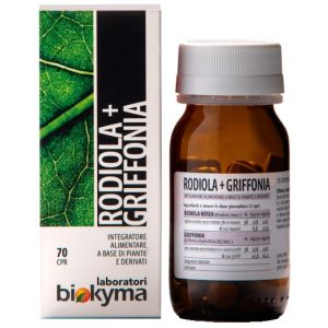 Rodiola + Griffonia 70 Compresse 600 mg Rod Rosea Radice Estratto Titol 270 mg E Griffonia Semi Estratto 270 mg Eccipienti