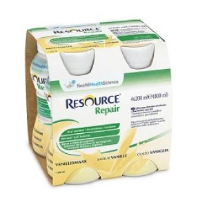 Resource Repair Vaniglia 4 Bottiglie 200 ml