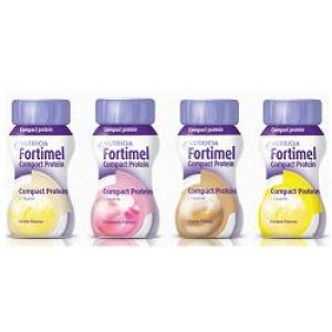 Fortimel Compact Protein Banana 4 Bottiglie 125 ml