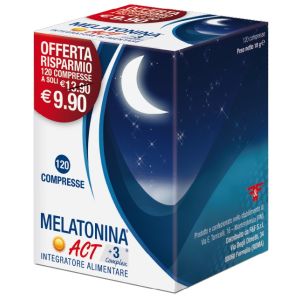 Melatonina Act +3 Complex 120 Compresse