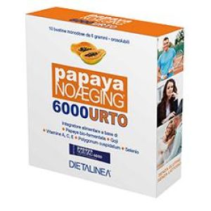 Dietalinea Papaya Noaging 6000 10 Bustine Monodose 6 g Astuccio 60 g