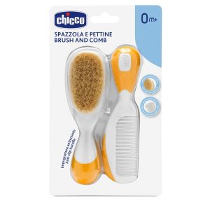 Chicco Spazzola + Pettine Arancione