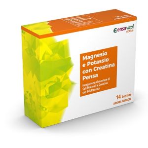 Magnesio E Potassio con Creatina Arancia Pensa 14 Bustine