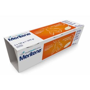 Meritene Crema Vaniglia 3 Vasetti X 125 g