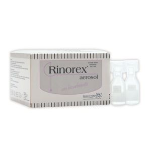Fiala per Aerosol Rinorex Bicarbonato 3 ml 25 Pezzi