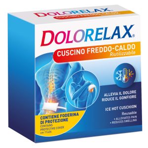 Dolorelax Ice Hot Cuscino Riutilizzabile 11x26 Cm 2 Pezzi
