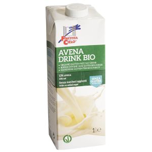 Fsc Bevanda di Avena Bio Vegan Senza Zuccheri Aggiunti 1 Litro