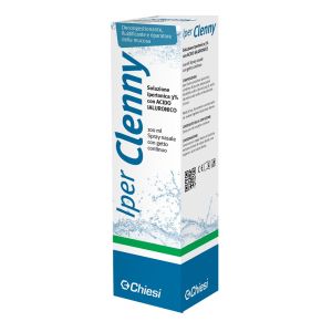 Iper Clenny Spray Nasale Erogazione Continua Soluzione Ipertonica con Acido Ialuronico 100 ml